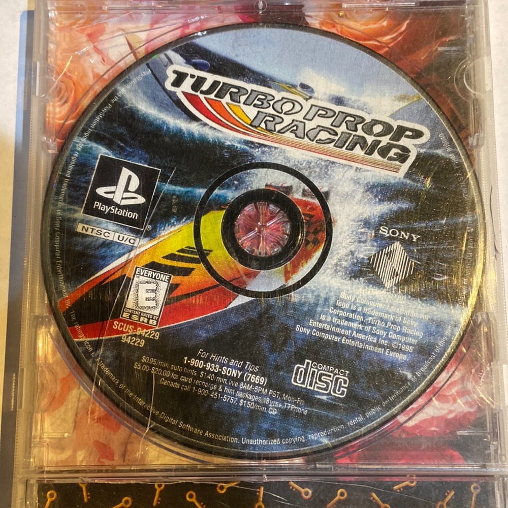 PlayStation one turbo prop racing